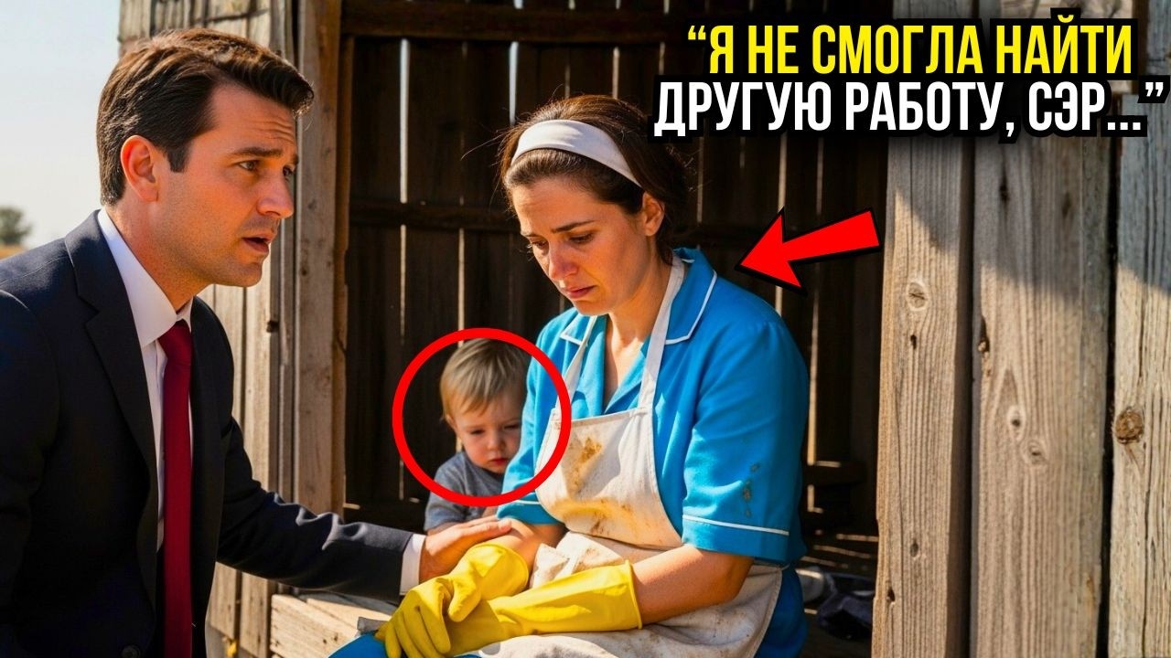 МИЛЛИОНЕР ВСТРЕЧАЕТ БЫВШУЮ УБОРЩИЦУ, КОТОРУЮ ОН УВОЛИЛ, УСЛЫШАВ, ЧТО ОНА СКАЗАЛА...