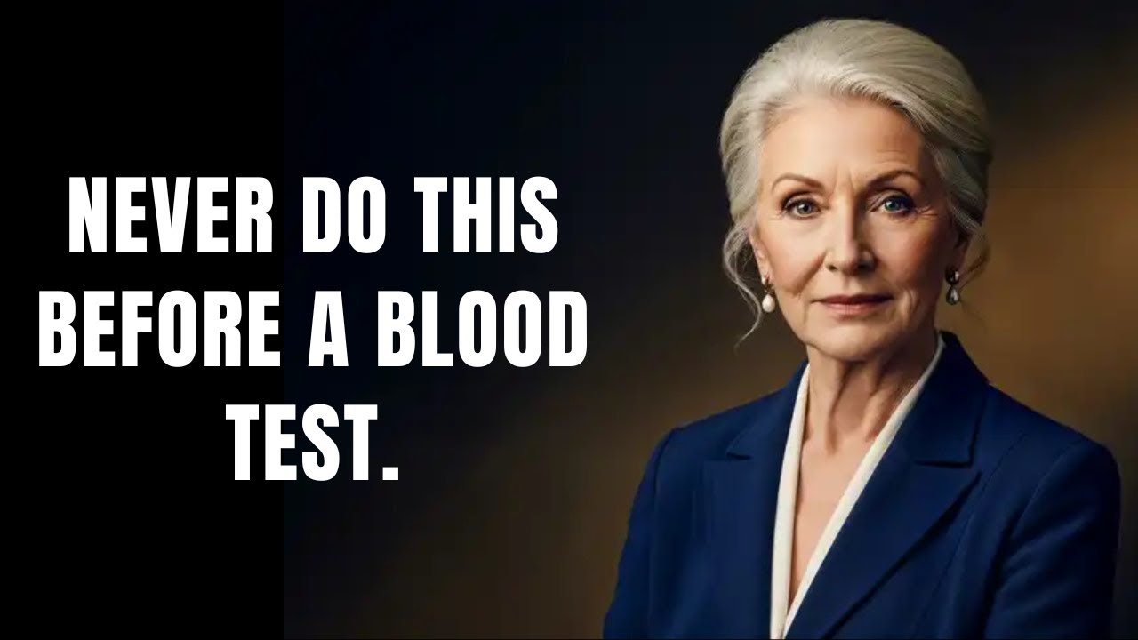 Never Do This Before a Blood Test &ndash; 7 Mistakes Seniors Make That Affect Blood Test Results Explained