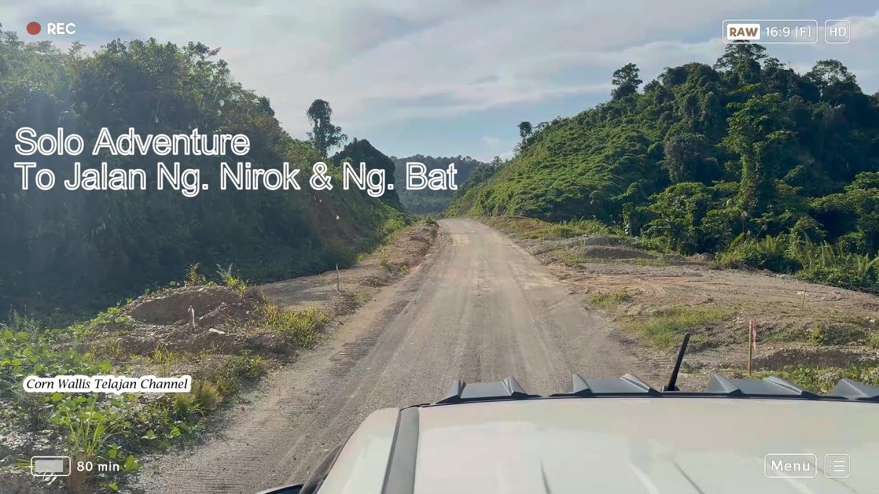 Solo Adventure to jalan Ng. Nirok & Ng. Bat, Kanowit, Sarawak || permandangan yang sangat memukau.