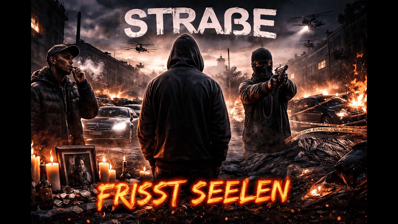 STRAßE FRISST SEELEN – Dark Deutschrap BoomBap Type Beat | Gangster Rap Instrumental 94 BPM