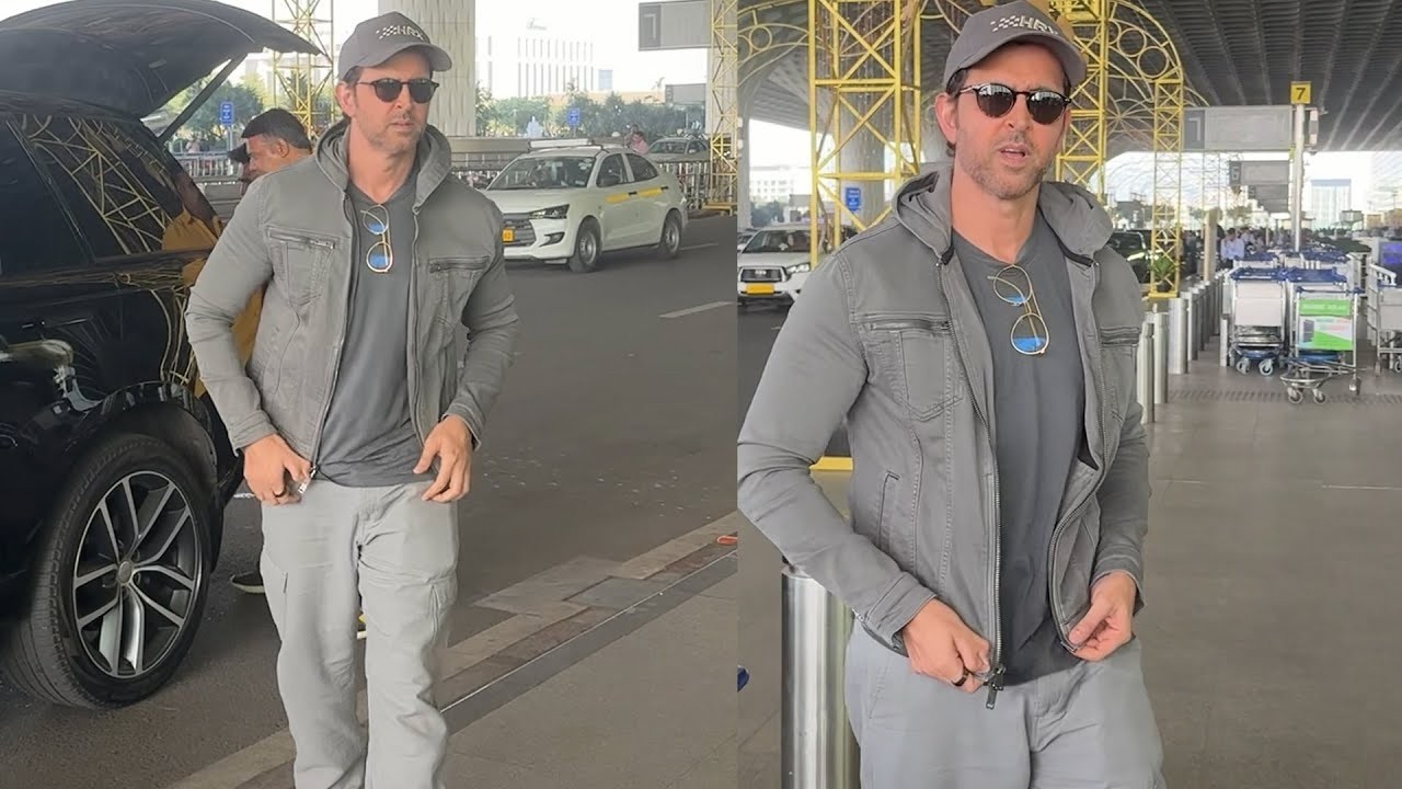 Hrithik Roshan Spotted At Mumbai Airport