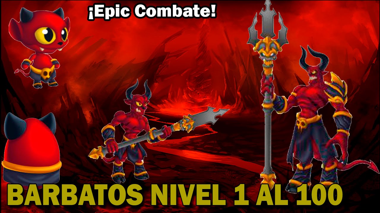 Monster Legends - Barbatos (Nivel 1 al 100) + Combate