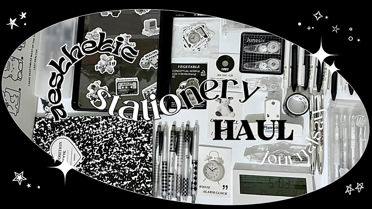 °✮⋆˙back to school acubi stationery haul 2024 | cute & aesthetic (w/ Journalsay) .𖥔 ݁ ˖