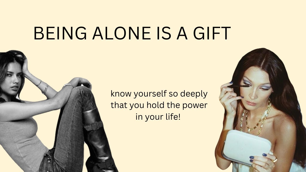How To Love Being Alone! Self-discovery 101