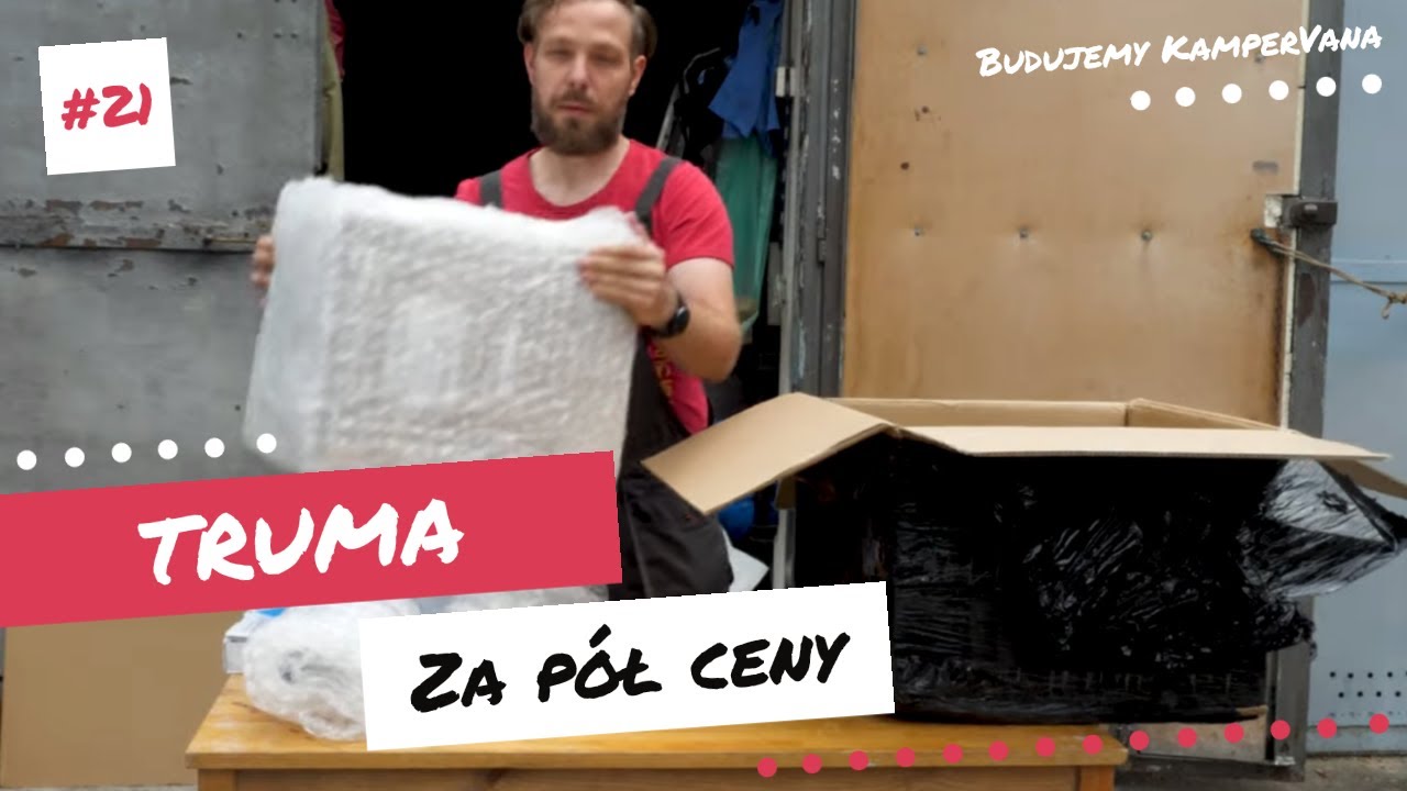 21. BUDOWA KAMPERA - Bojler Truma za pół ceny.