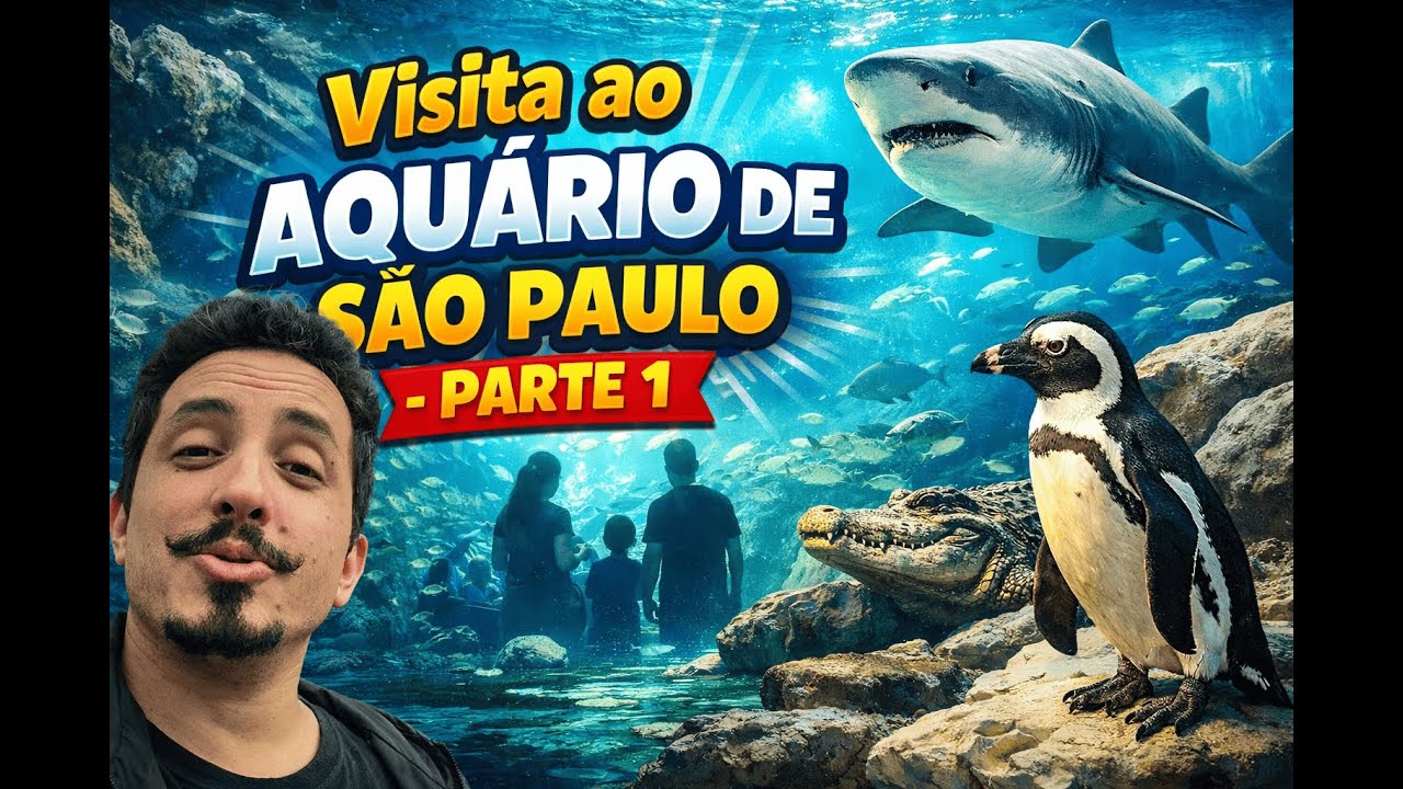 Aquário de São Paulo: Primeiras Impressões e Atrações Incríveis – Parte 1