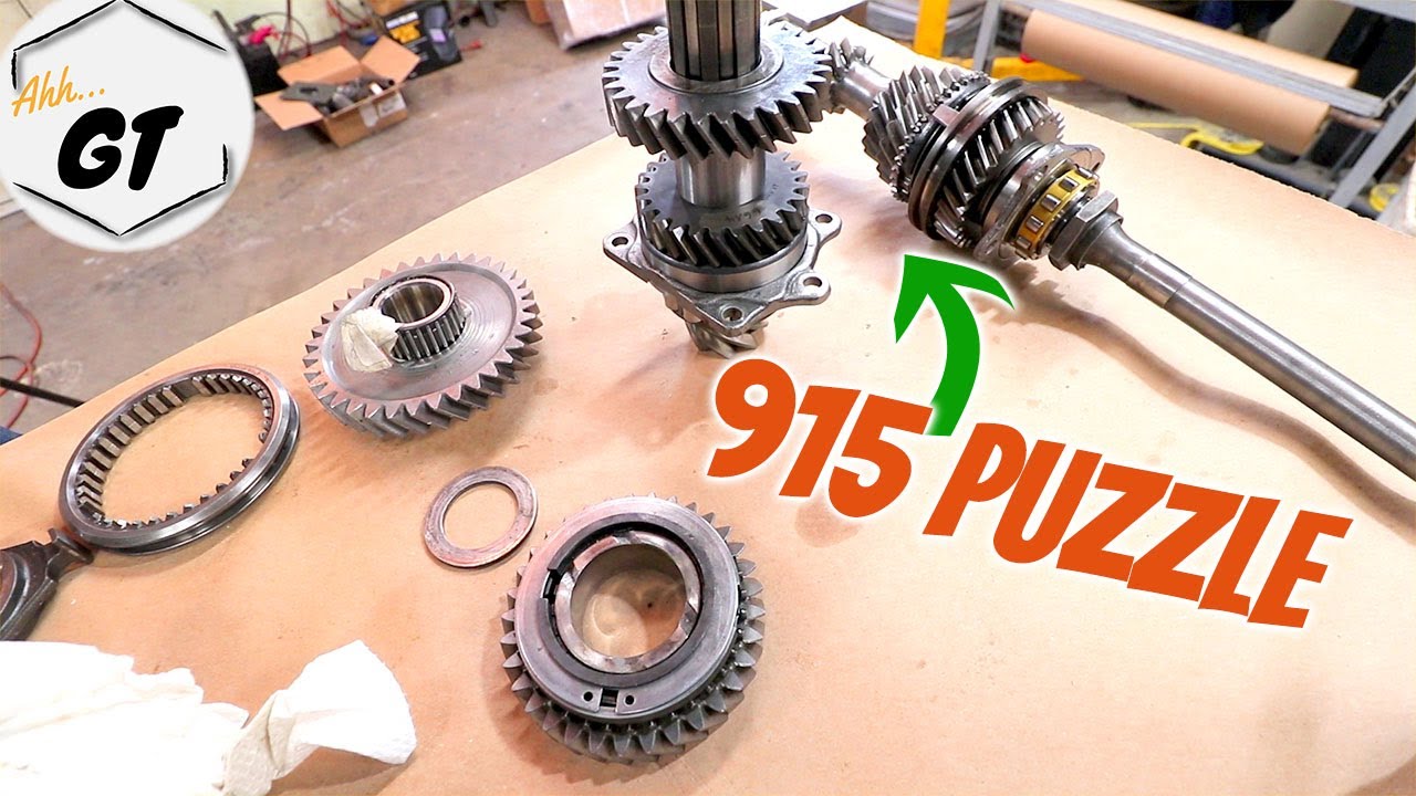 Porsche 911 Transaxle Build - 915 Pinion Shaft Assembly