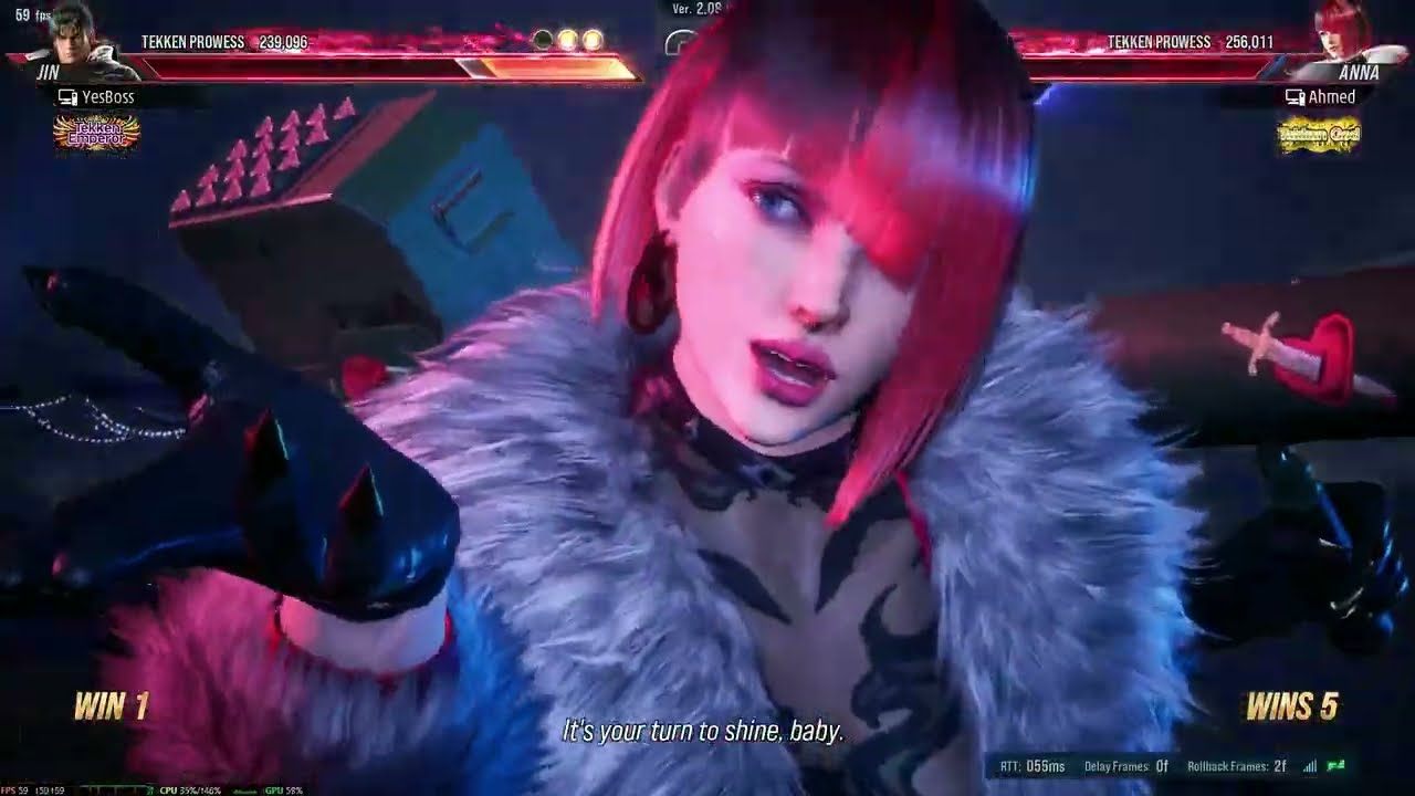 JIN vs ANNA | Tekken 8 Rank Season 2 ( ULTRA GRAPHICS )