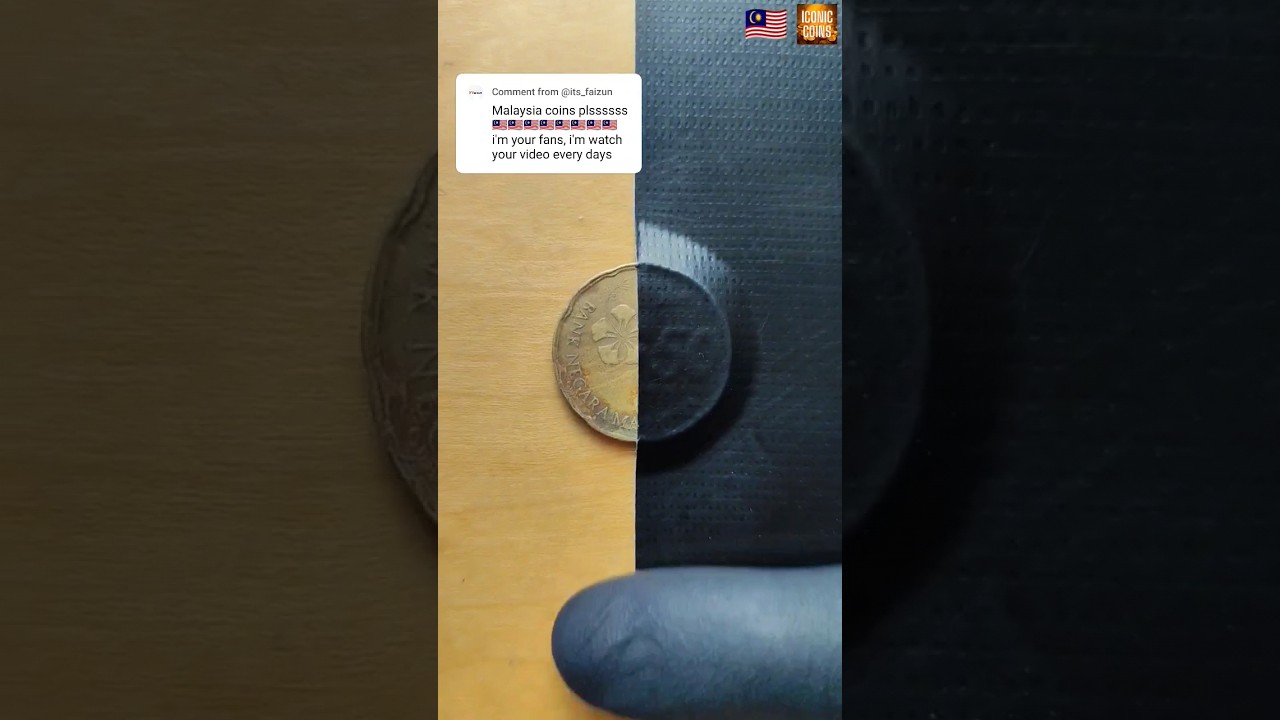 Malaysia Coin Please!!! #iconiccoins #satisfying #asmr