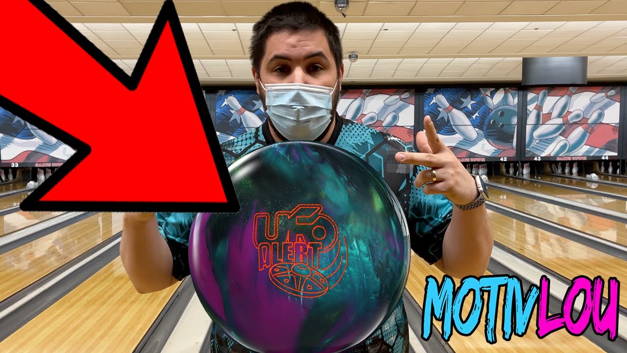 Roto Grip UFO Alert Ball Review By Luis Napoles | This Ball Is SILLY!