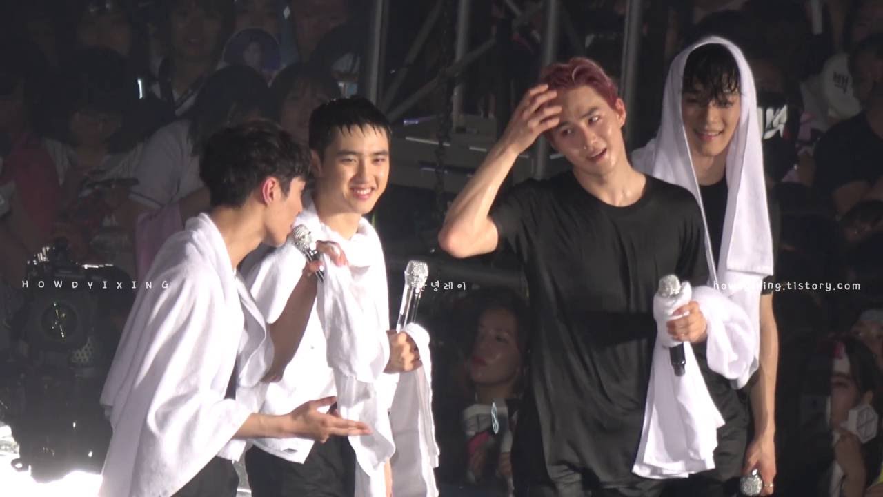 160730 EXO'rDIUM - MENT AFTER LIGHTSABER 4K
