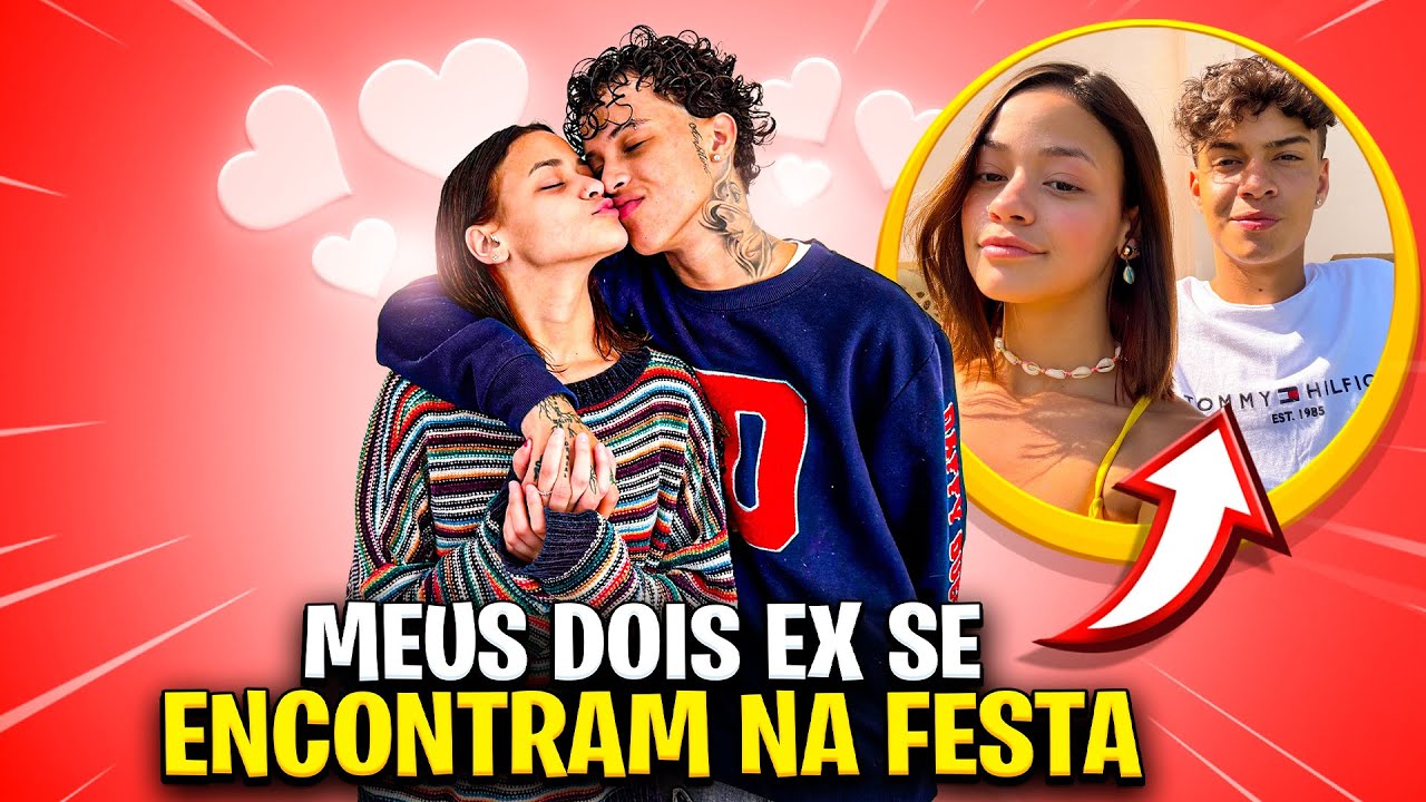 MEUS DOIS EX SE ENCONTRARAM NA FESTA!! *deu briga*