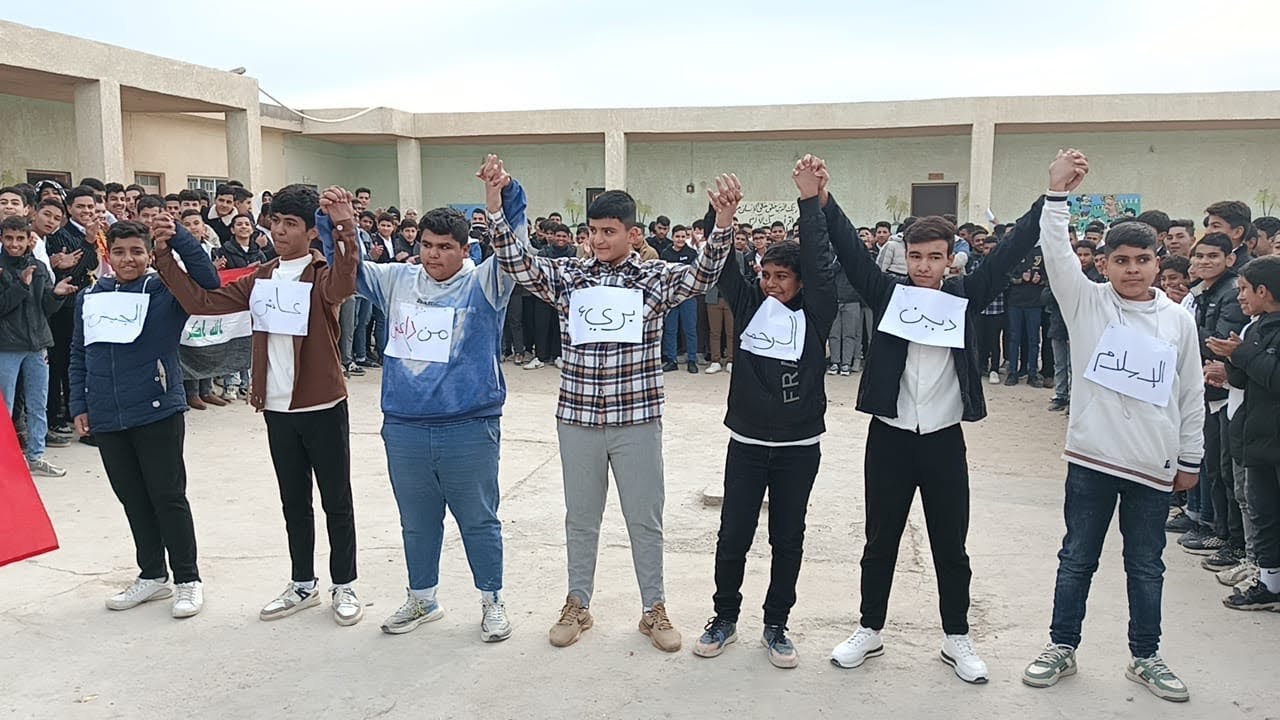 مسرحية صامته بعنوان النصر على داعش