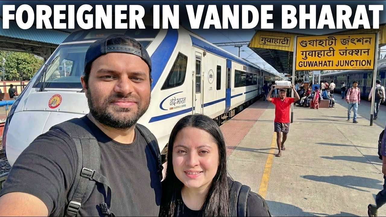 First Time in Vande Bharat: Bhutanese Girl Reaction 🇮🇳