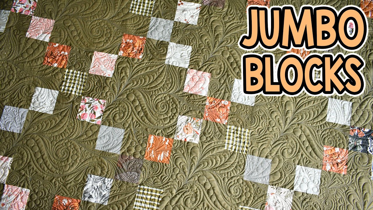 Jumbo Irish Chain | Charm Pack or Layer Cake Pattern | Earthly Traditions Quilt Series
