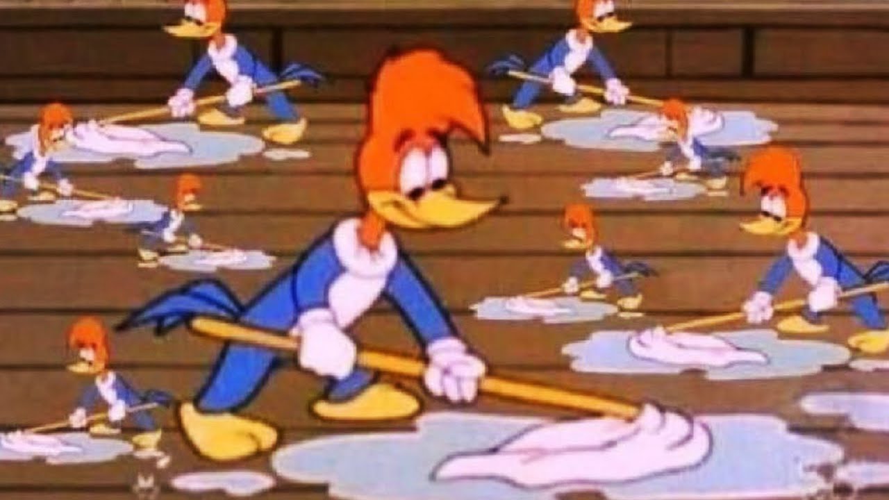 O epis&oacute;dio que deu origem ao meme do Pica-Pau passando pano!