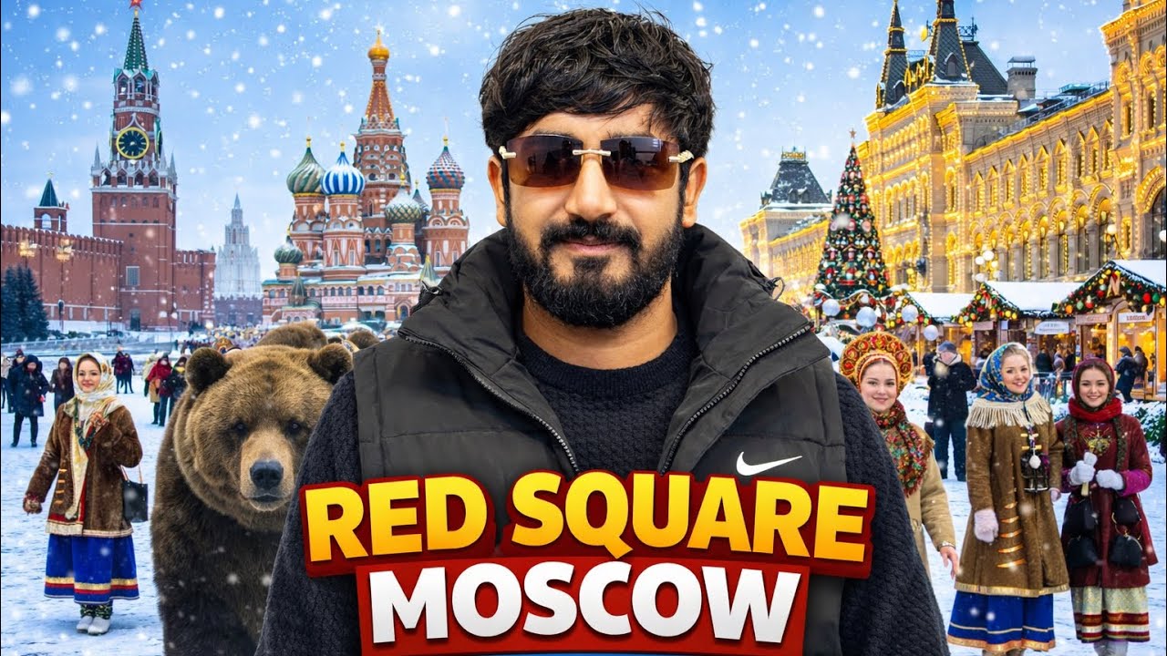 Life in Moscow 🇷🇺 | Exploring Red Square | Indian in Russia