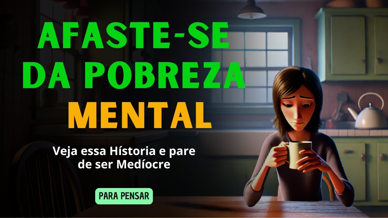 SUPERANDO A POBREZA MENTAL | Não aceite MENOS do que você MERECE