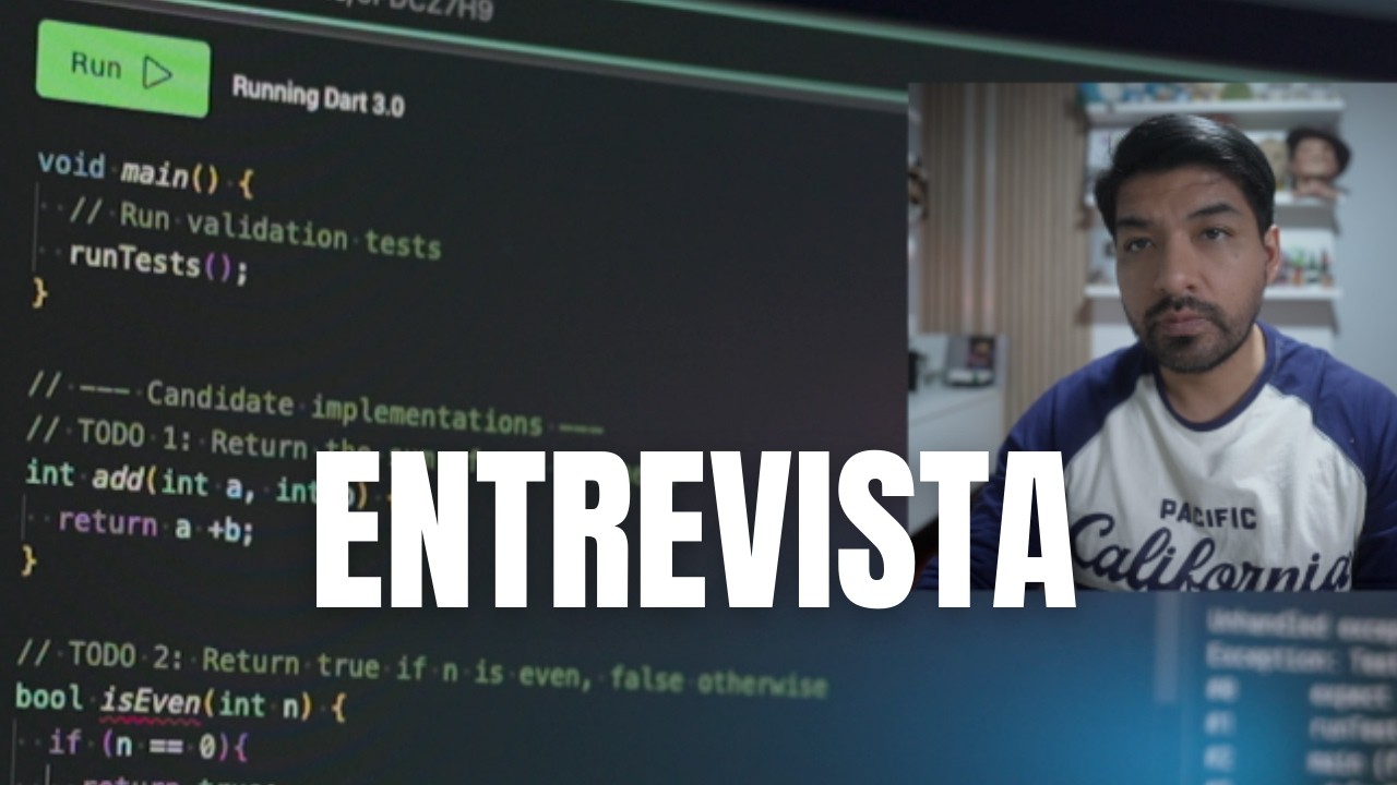 As&iacute; es una ENTREVISTA T&Eacute;CNICA REAL de Programaci&oacute;n