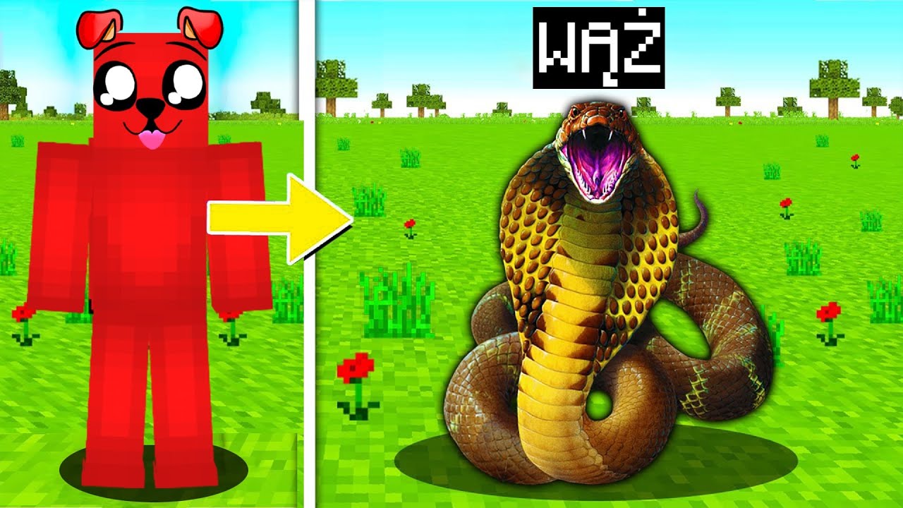 PRANKUJE JAKO NIEBEZPIECZNE MOBY w Minecraft!