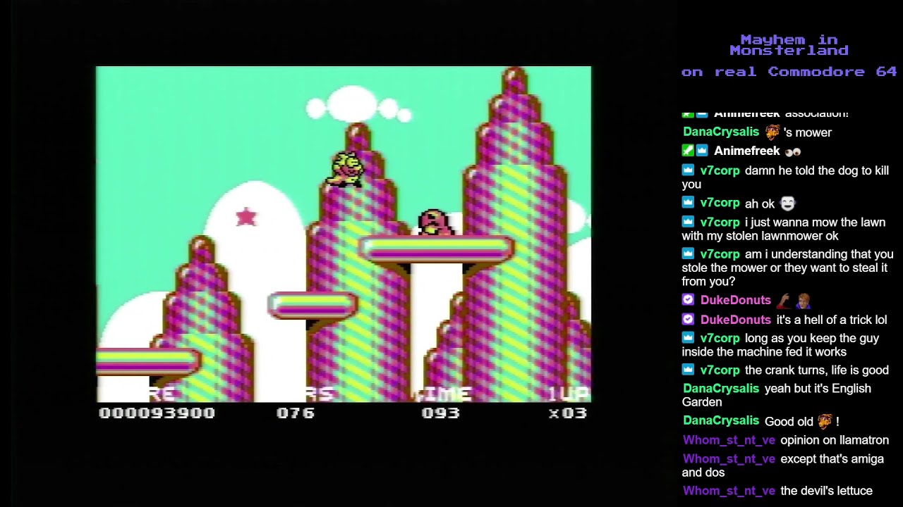 Lawnmowing and other Commodore 64 adventures - 2021-05-24