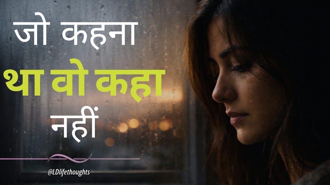 👉 “जो कहना था, वो कभी कहा ही नहीं | Emotional Hindi Story | Heart Touching Video”