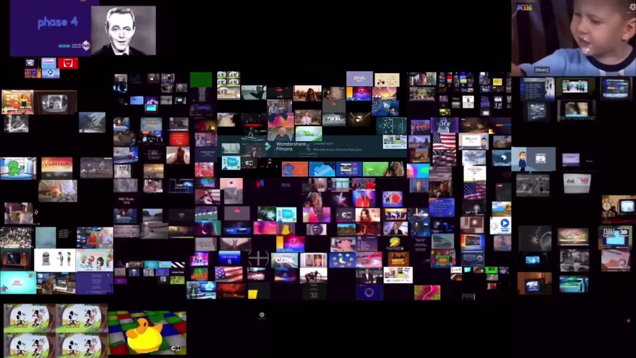 (REUPLOAD) Final closedown 469 TV Channels but they all end at the same time