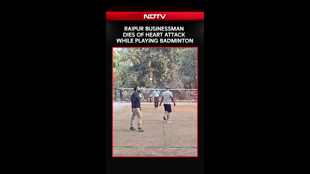 Raipur Businessman Dies of Heart Attack While Playing Badminton