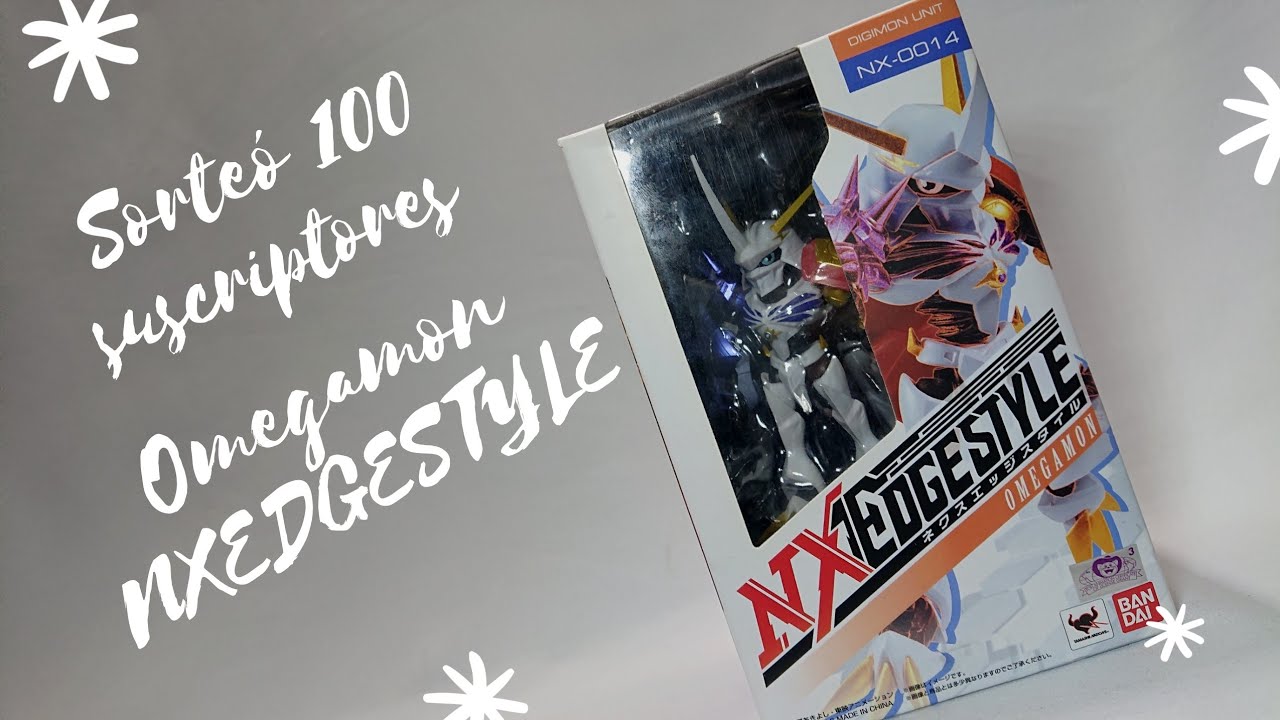 Sorteó 100 suscriptores Omegamon NXEDGESTYLE
