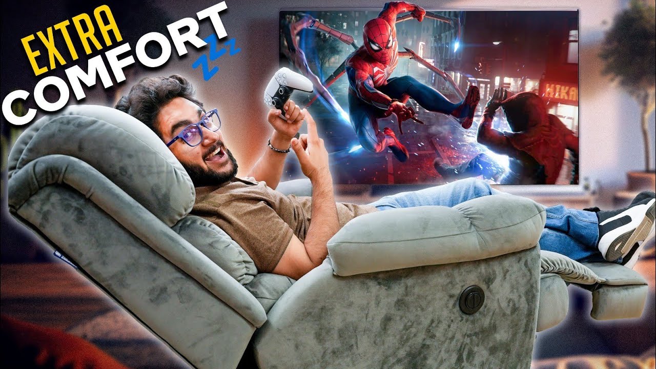 I Bought Recliner Sofa For My Gaming Room - Full Comfort Waali Baat Cheet!