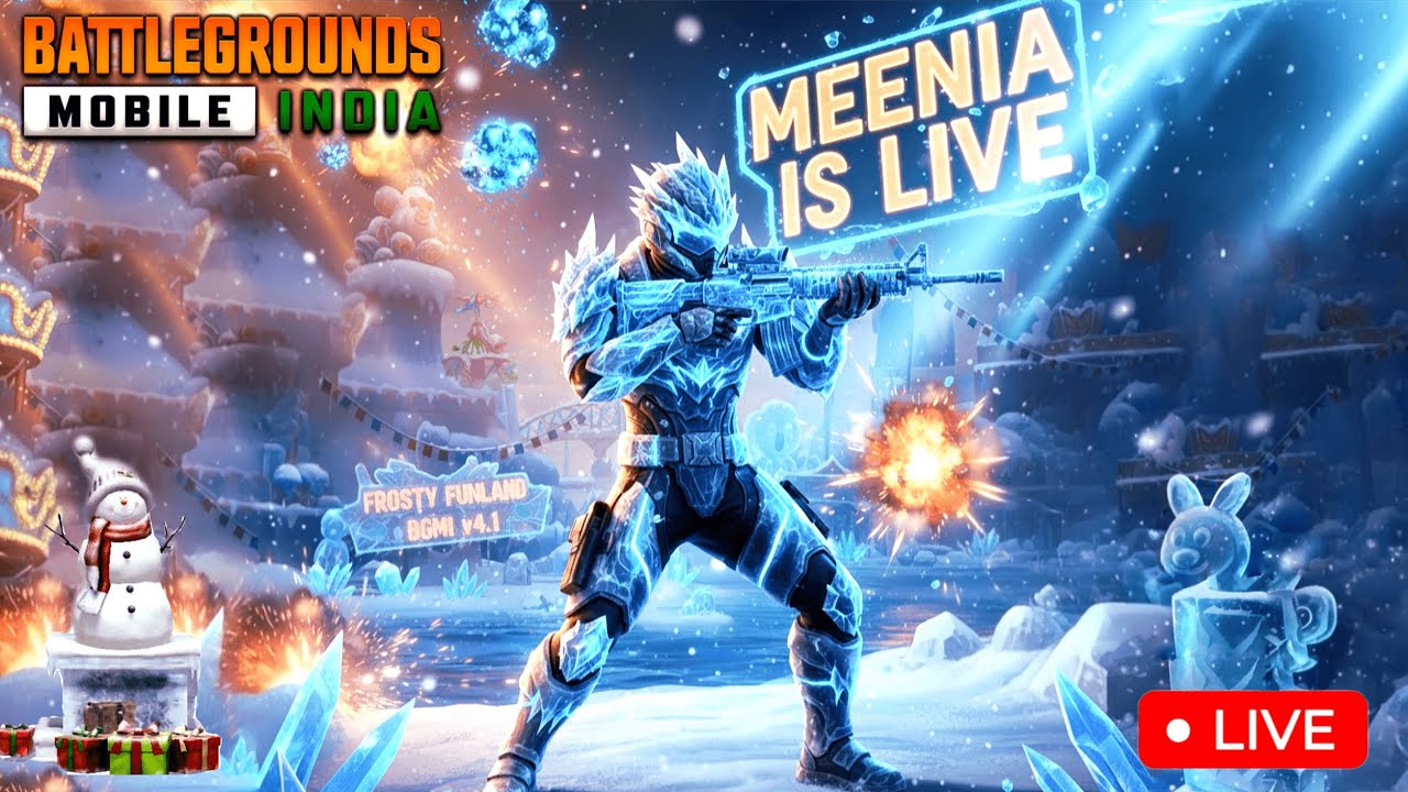 BGMI LIVE🔴 RUSH GAMEPLAY | MEENIA IS LIVE IN IPAD PRO M1 #BGMI #bgmilive #shorts #pubgmobile  #pubg