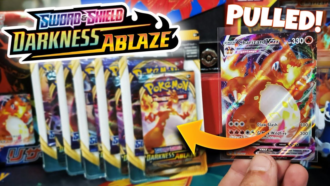 Darkness Ablaze Double Blisters! Charizard Vmax Has Appeared 🔥