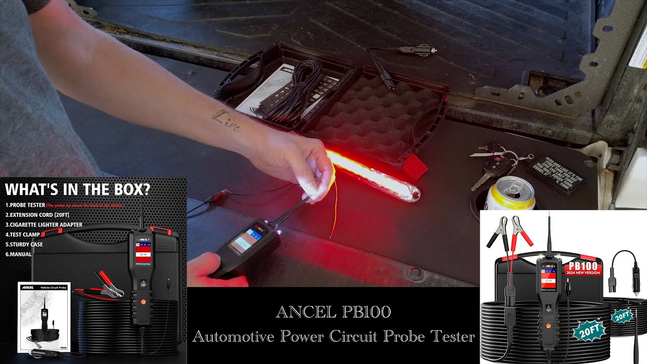 Tech Tip Tuesday - ANCEL PB100 Power Probe