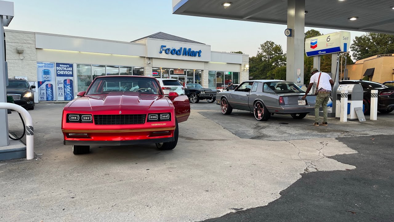 Kandy Red Monte Carlo SS on 24&rdquo; Gold Forgis and Gray Monte Carlo AeroCoupe on 24&rdquo; Rose Forgis💨 💨