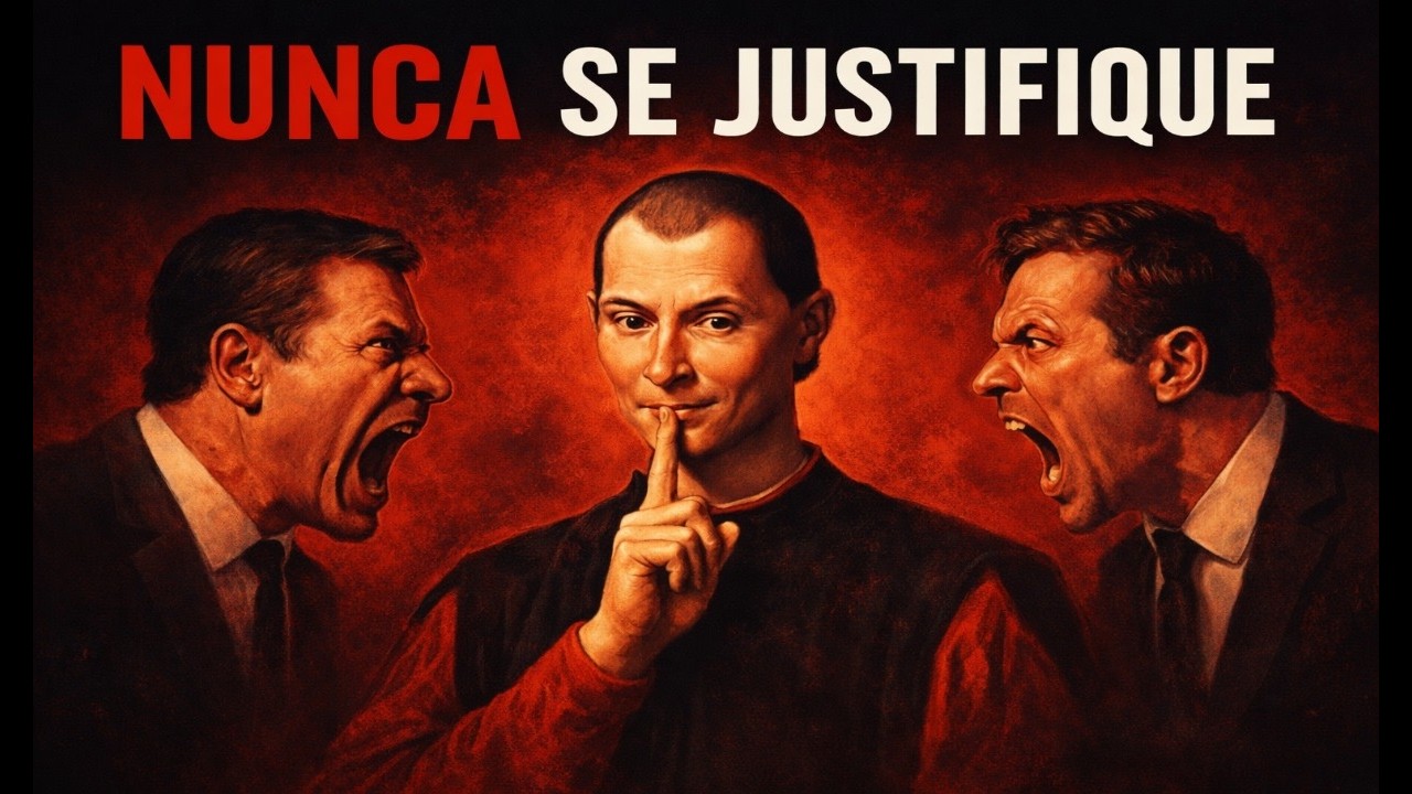 O truque de Maquiavel para reverter qualquer ataque contra você (Nunca mais se justifique)!