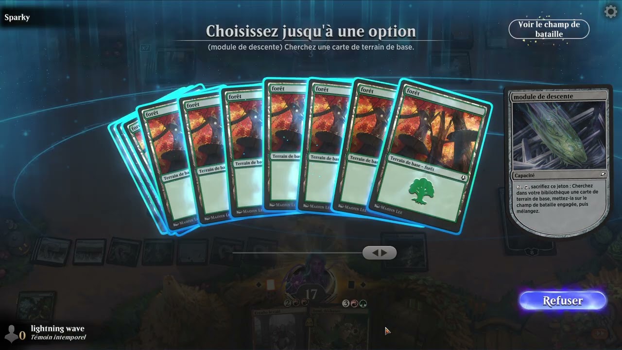 MTG Arena deck anges ultime modifié contre sparky (4)