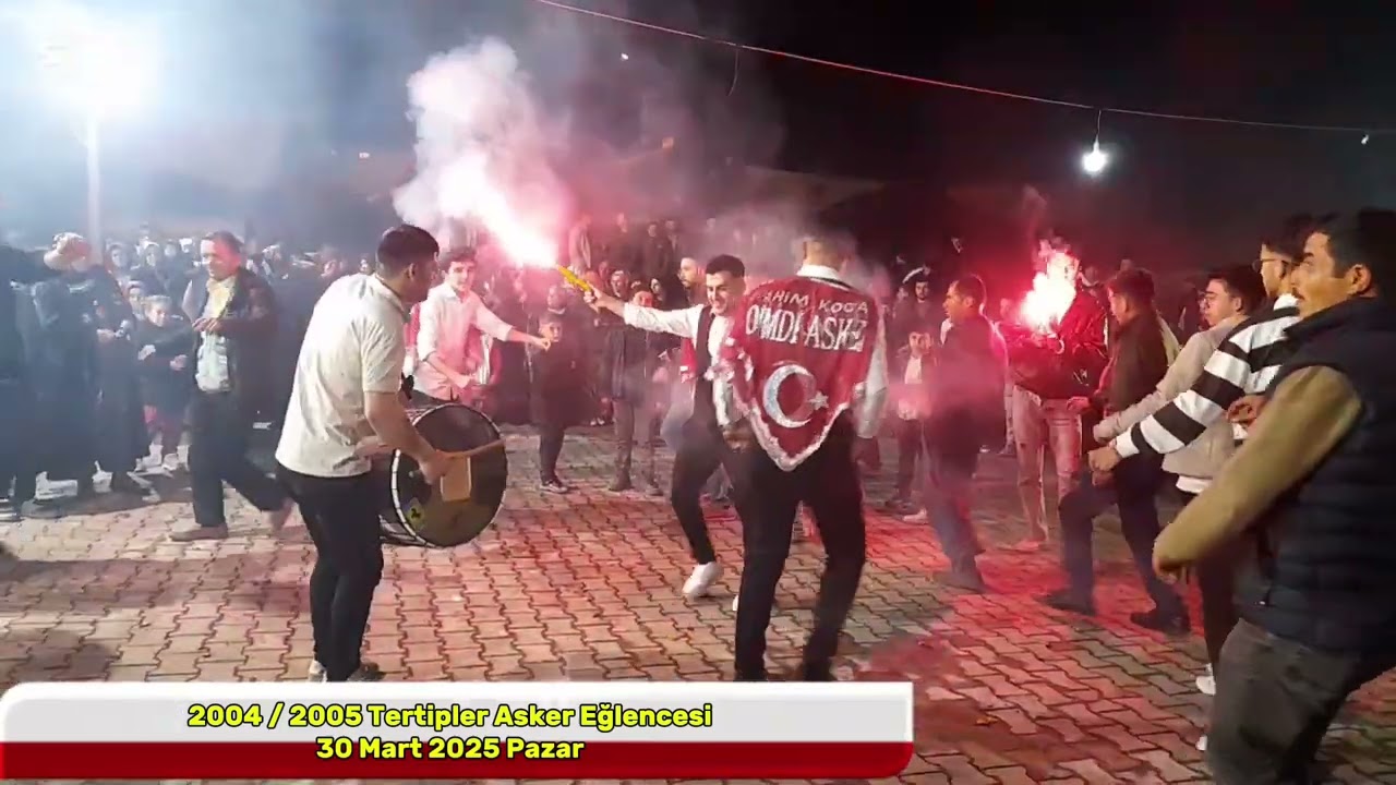 2004 / 2005 Tertiplerin Asker Eğlencesi 30 Mart 2025 Pazar #hamzacık #hamzacık_köyü #hamzacıklılar