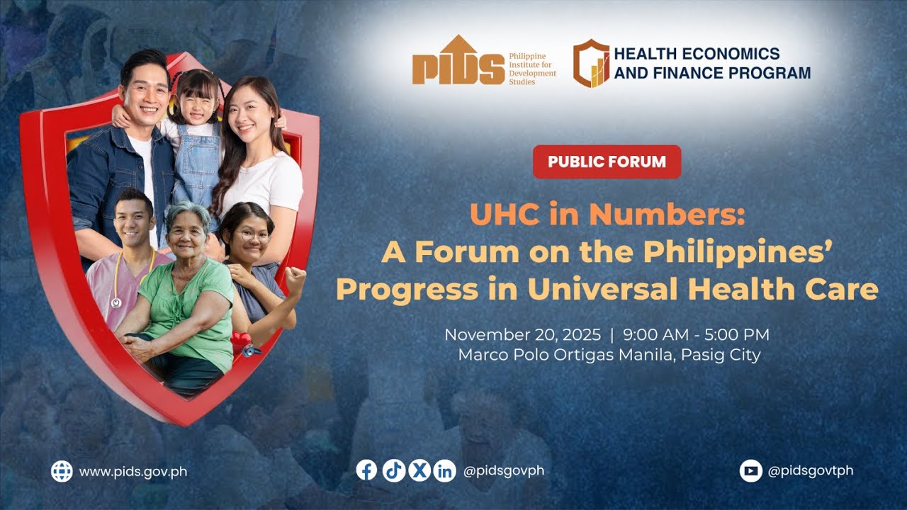 UHC in Numbers: A Forum on the Philippines’ Progress in Universal Health Care