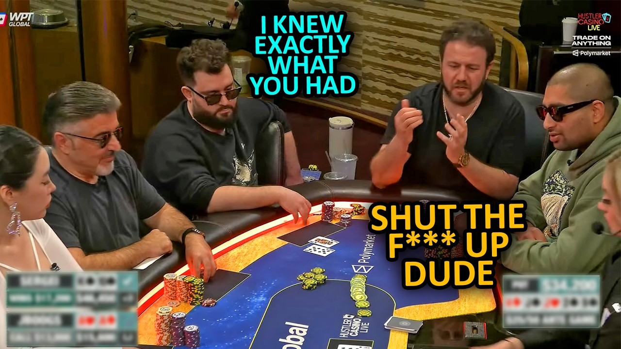 Nobody Wants To Hear A Speech After Being Coolered @HustlerCasinoLive