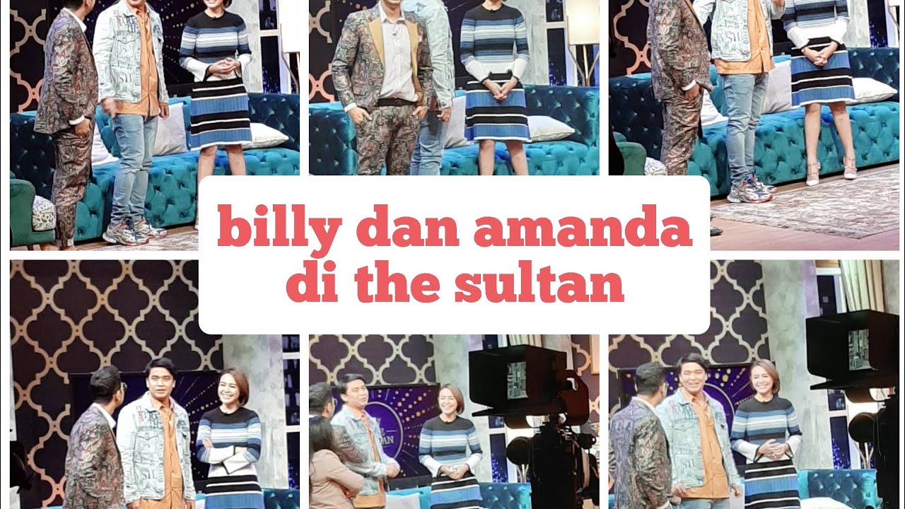 Billy syahputra dan amanda manopo di the sultan