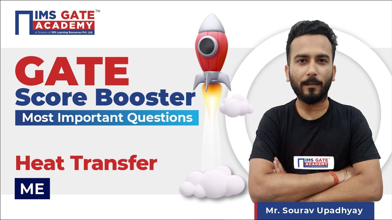L1 GATE Score Booster | GATE 2024 | Heat transfer  for GATE & PSU's by Sourav Sir