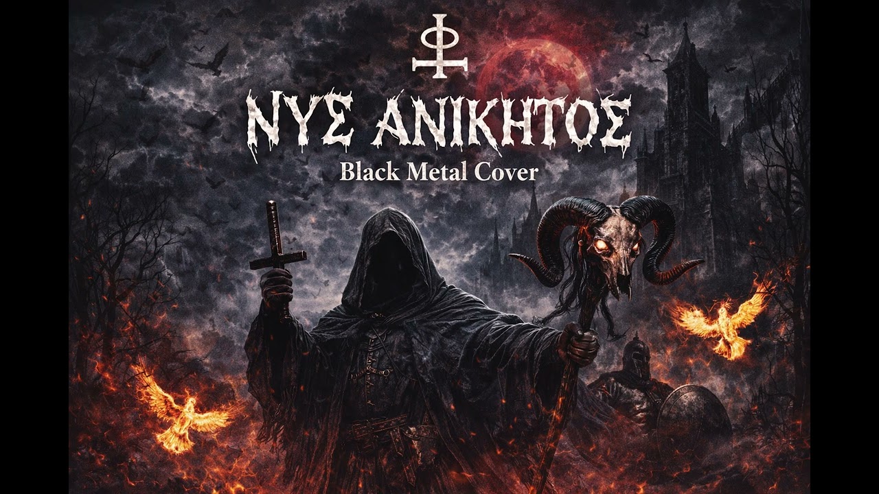 🜏 ΝΥΞ ΑΝΙΚΗΤΟΣ Black Metal Cover ΣΤΑ ΑΡΧΑΙΑ ΕΛΛΗΝΙΚΑ