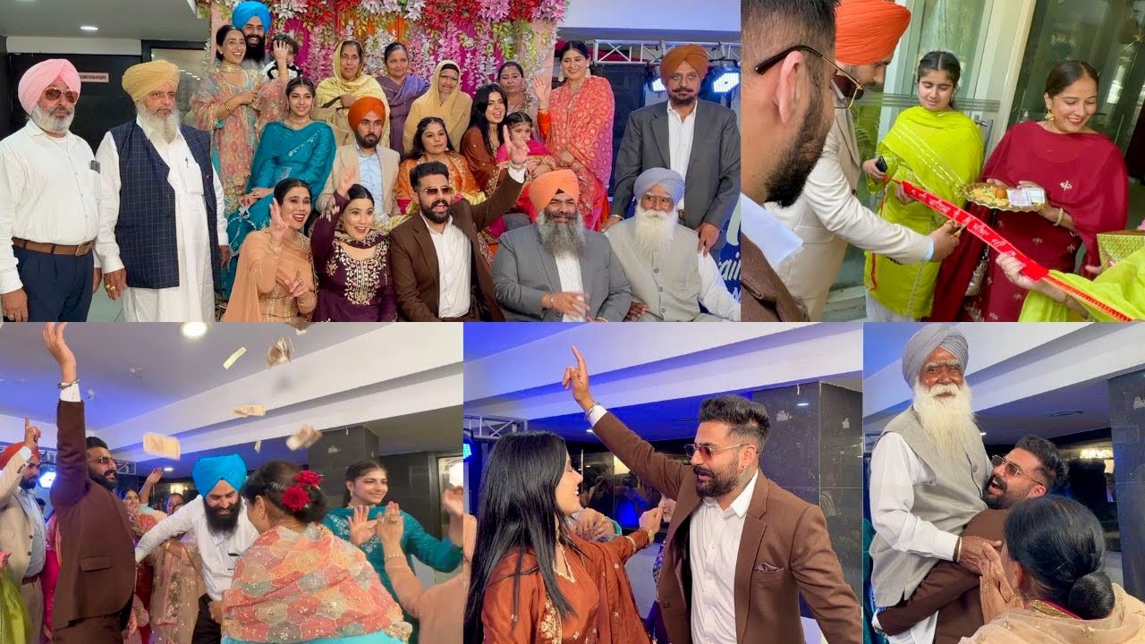 MUMMY KEHNDE PEHLI ROTI TON BADH AU | RING CEREMONY | COUPLE DANCE | FAMILY FUNCTION | INDER & KIRAT