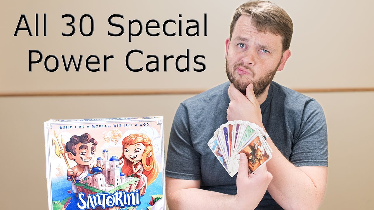 How to play Santorini, all God Power Cards Explained