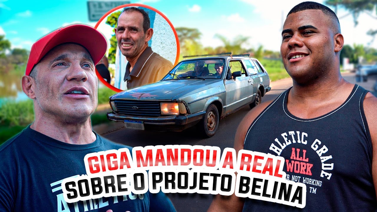 FABIO GIGA FAZ UMA SUPRESA PARA BITELO E SEU PAI - PROJETO BELINA