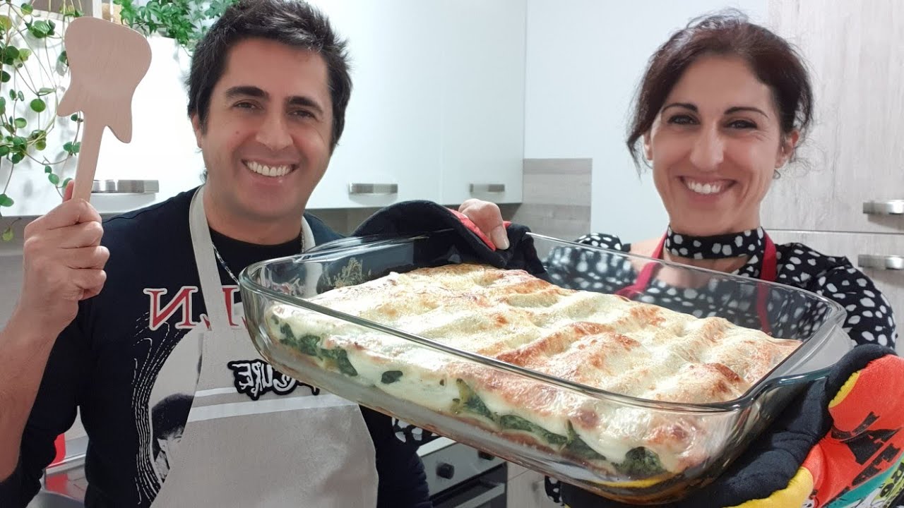 Cannelloni ricotta e spinaci - Ricetta