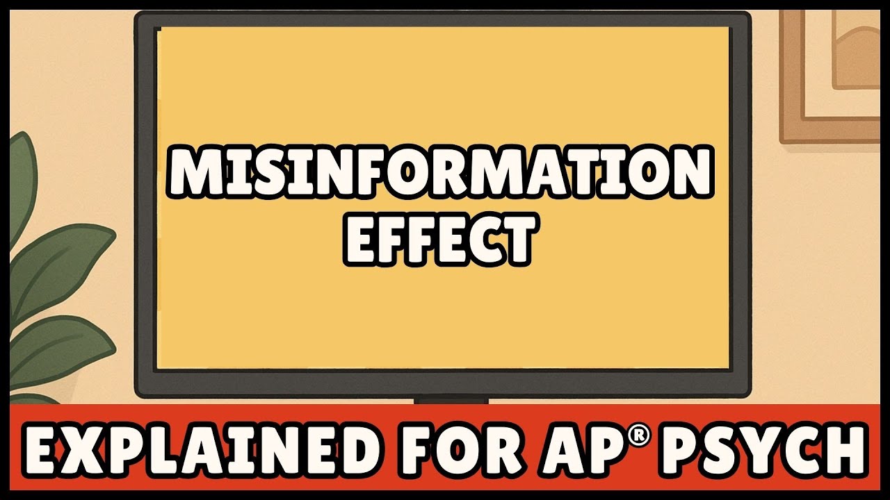 Misinformation Effect (AP Psychology)