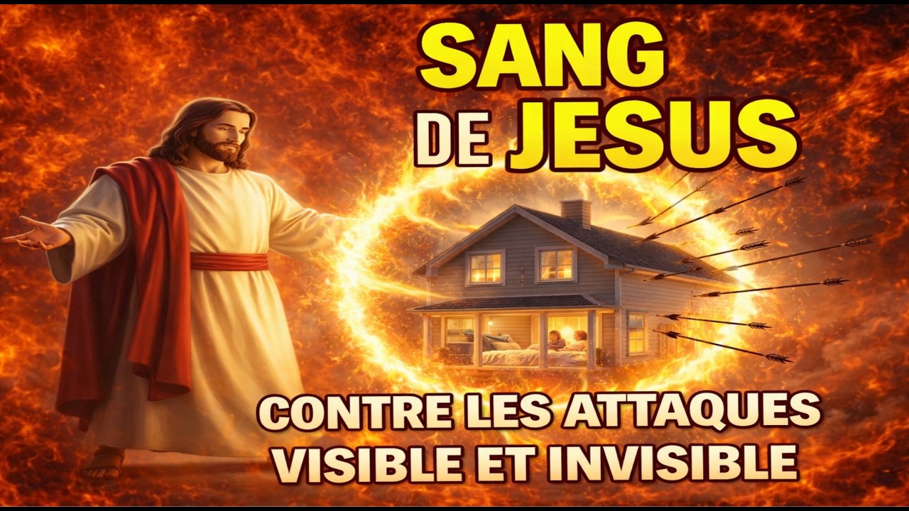 le sang de jésus contre tout attaque visible et invisible