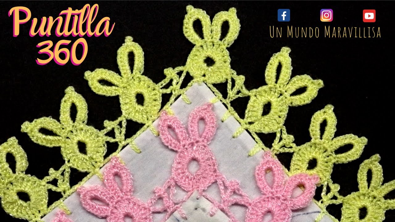 Puntilla 360 | CONEJITOS | Puntillas Maribel