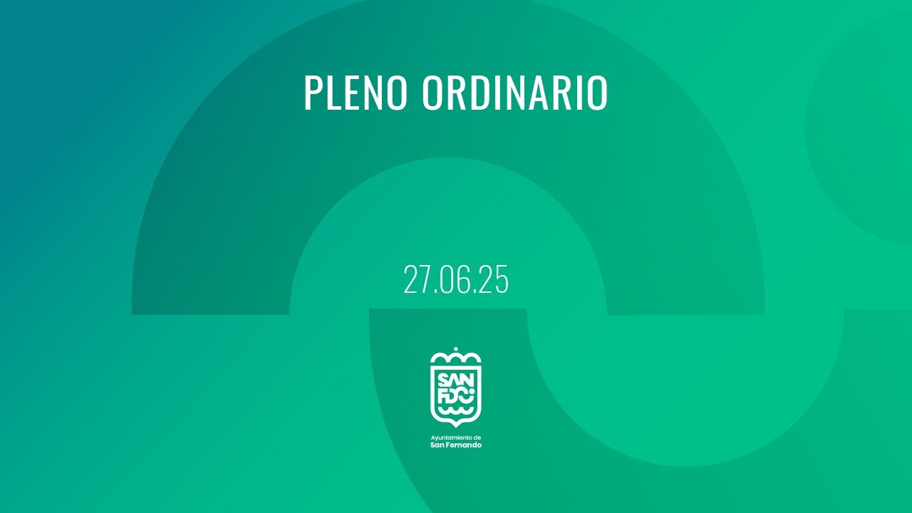 PLENO ORDINARIO 27 DE JUNIO DE 2025